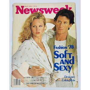 VTG NEWSWEEK Magazine May 8, 1978 Fashion Soft and Sexy Designer Calvin Klein